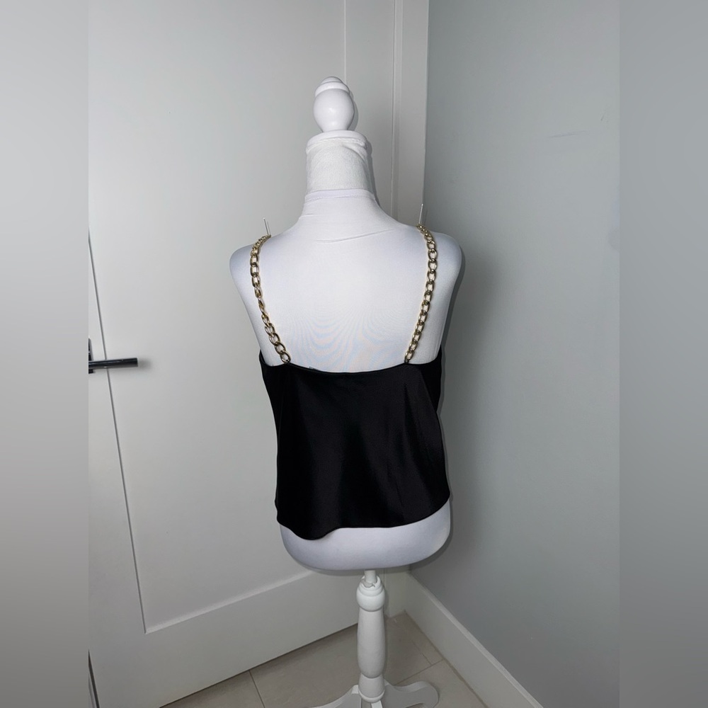 Alice + Olivia Harmony Draped Tank Top/ Size Small - Picture 9 of 13
